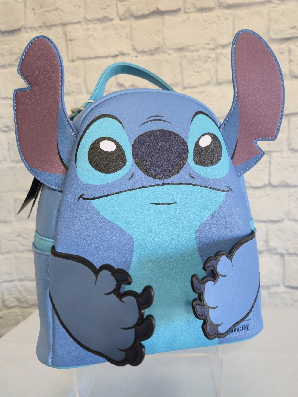 Loungefly Disney Lilo and Stitch Cosplay Blue Character Mini Backpack Bag New